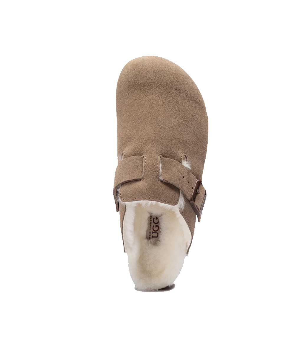 Women's UGG Wool Marly Slippers – Olive – view 5