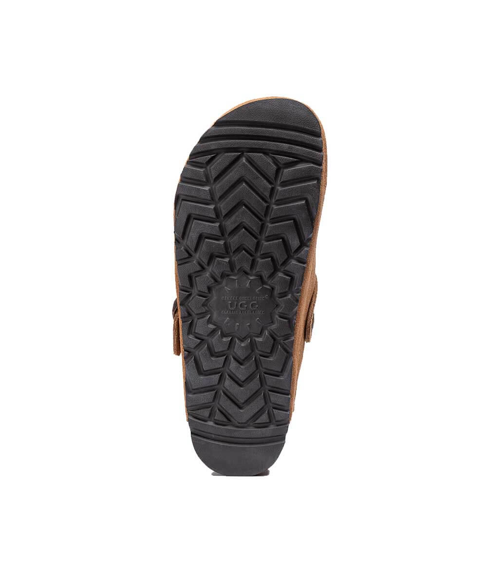 Men's UGG Wool Marly Slippers – Tan – view 5